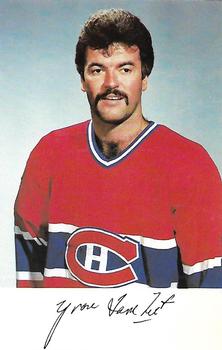 1980-81 Montreal Canadiens #NNO Yvon Lambert Front