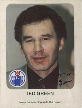 1981-82 Red Rooster Edmonton Oilers #NNO Ted Green Front