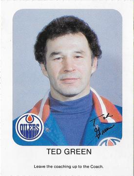1981-82 Red Rooster Edmonton Oilers #NNO Ted Green Front