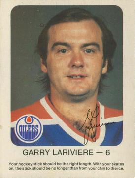 1981-82 Red Rooster Edmonton Oilers #NNO Garry Lariviere Front