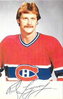 1981-82 Montreal Canadiens #NNO Rod Langway Front