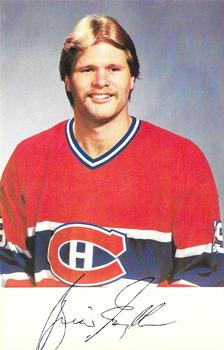 1981-82 Montreal Canadiens #NNO Brian Engblom Front