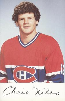 1981-82 Montreal Canadiens #NNO Chris Nilan Front