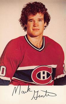1981-82 Montreal Canadiens #NNO Mark Hunter Front