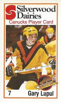 1981-82 Silverwood Dairy Vancouver Canucks #NNO Gary Lupul Front