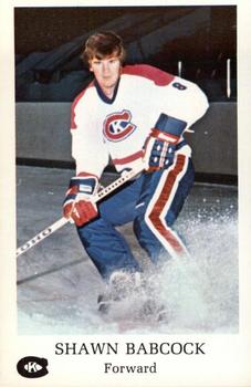 1981-82 Kingston Canadians (OHL) Police #5 Shawn Babcock Front