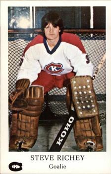 1981-82 Kingston Canadians (OHL) Police #22 Steve Richey Front