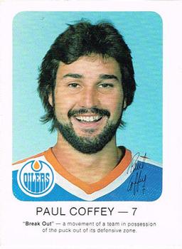 1982-83 Red Rooster Edmonton Oilers #NNO Paul Coffey Front
