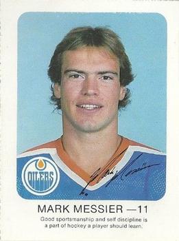 1982-83 Red Rooster Edmonton Oilers #NNO Mark Messier Front