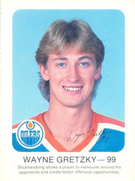 1982-83 Red Rooster Edmonton Oilers #NNO Wayne Gretzky Front