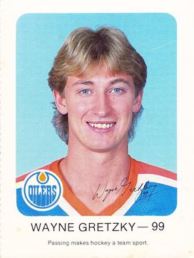 1982-83 Red Rooster Edmonton Oilers #NNO Wayne Gretzky Front