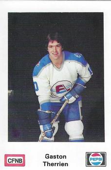 1982-83 Fredericton Express (AHL) Police #18 Gaston Therrien Front