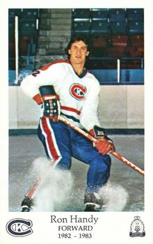 1982-83 Kingston Canadians (OHL) Police #5 Ron Handy Front