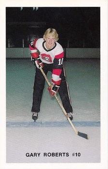 1982-83 Ottawa 67's (OHL) #20 Gary Roberts Front