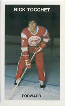 1982-83 Sault Ste. Marie Greyhounds (OHL) #NNO Rick Tocchet Front