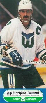 1983-84 Hartford Whalers #3 Richie Dunn Front
