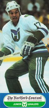 1983-84 Hartford Whalers #13 Ray Neufeld Front