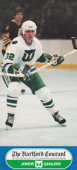 1983-84 Hartford Whalers #15 Torrie Robertson Front