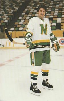 1983-84 Minnesota North Stars Postcards #NNO George Ferguson Front