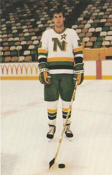 1983-84 Minnesota North Stars Postcards #NNO Dave Richter Front