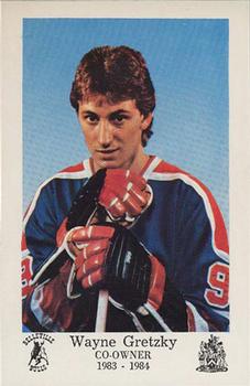 1983-84 Belleville Bulls (OHL) Police #27 Wayne Gretzky Front