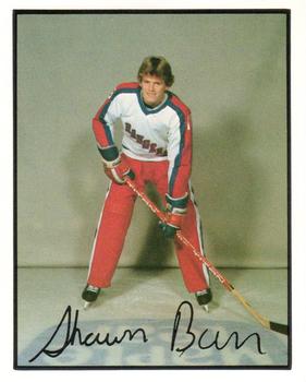 1983-84 Kitchener Rangers (OHL) Police #18 Shawn Burr Front