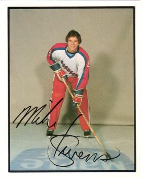 1983-84 Kitchener Rangers (OHL) Police #21 Mike Stevens Front