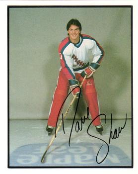 1983-84 Kitchener Rangers (OHL) Police #27 David Shaw Front
