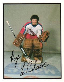 1983-84 Kitchener Rangers (OHL) Police #30 Ray LeBlanc Front