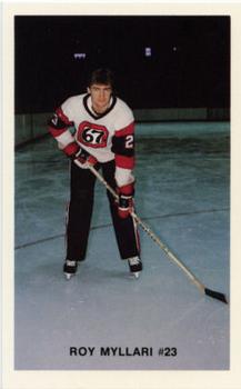 1983-84 Ottawa 67's (OHL) #NNO Roy Myllari Front