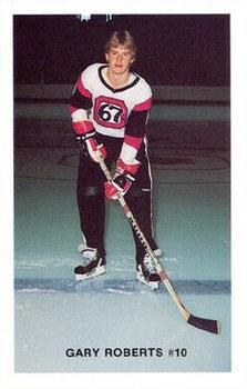 1983-84 Ottawa 67's (OHL) #NNO Gary Roberts Front