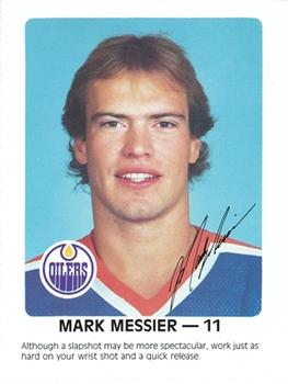1984-85 Red Rooster Edmonton Oilers #NNO Mark Messier Front