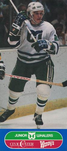 1984-85 Junior Whalers/Wendy's Hartford Whalers #NNO Sylvain Cote Front