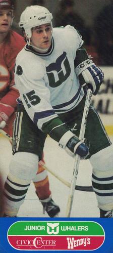 1984-85 Junior Whalers/Wendy's Hartford Whalers #NNO Bob Crawford Front
