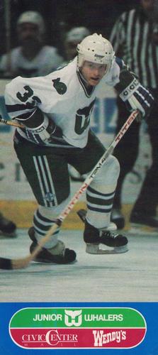 1984-85 Junior Whalers/Wendy's Hartford Whalers #NNO Mark Fusco Front