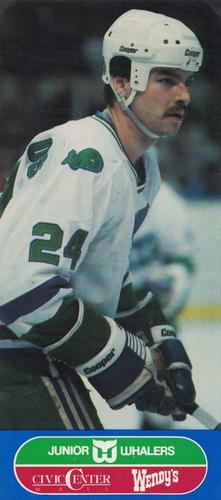 1984-85 Junior Whalers/Wendy's Hartford Whalers #NNO Chris Kotsopoulos Front