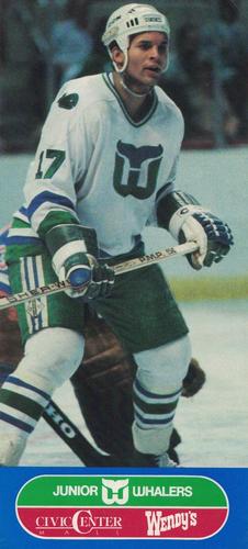 1984-85 Junior Whalers/Wendy's Hartford Whalers #NNO Ray Neufeld Front