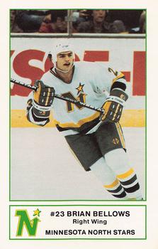1984-85 7-Eleven Minnesota North Stars #4 Brian Bellows Front