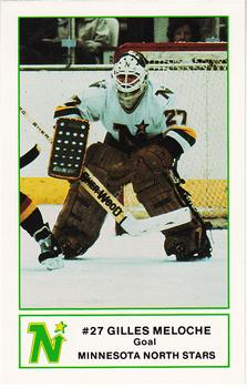 1984-85 7-Eleven Minnesota North Stars #8 Gilles Meloche Front