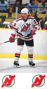 1984-85 New Jersey Devils Postcards #NNO Jan Ludvig Front
