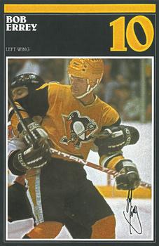 1983-84 Heinz Pittsburgh Penguins Photo-Pak Night SGA #NNO Bob Errey / Steve Gatzos Front
