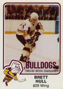 1984-85 Minnesota-Duluth Bulldogs (NCAA) #2 Brett Hull Front