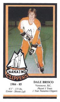 1984-85 Nanaimo Clippers (BCHL) Police #3 Dale Brisco Front