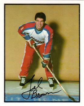 1984-85 Kitchener Rangers (OHL) Police #14 Joel Brown Front