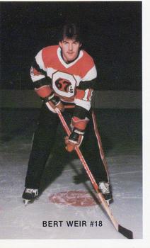 1984-85 Ottawa 67's (OHL) #27 Bert Weir Front