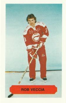 1984-85 Sault Ste. Marie Greyhounds (OHL) #NNO Robert Veccia Front
