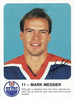 1985-86 Red Rooster Edmonton Oilers #NNO Mark Messier Front