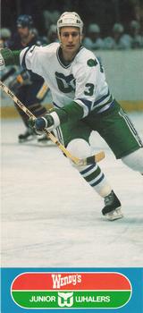1985-86 Junior Whalers/Wendy's Hartford Whalers #NNO Jack Brownschidle Front