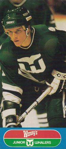 1985-86 Junior Whalers/Wendy's Hartford Whalers #NNO Sylvain Cote Front