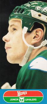 1985-86 Junior Whalers/Wendy's Hartford Whalers #NNO Paul Fenton Front